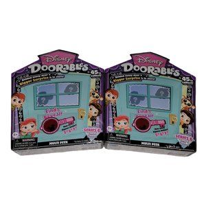 Disney Doorables Series 6 Jeweled Princess Multi Peek, Lot of 2, New
